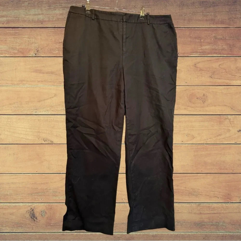 Lauren Ralph Lauren Black Dress Pants size 16W